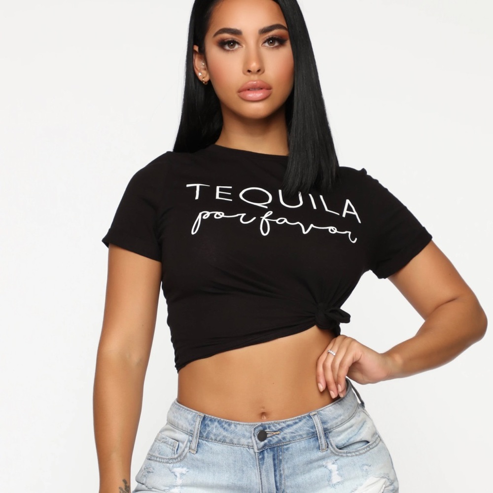 Fashion Nova Black top size XL NWT